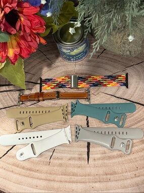6x Apple Watch Bands Series 3- 38mm